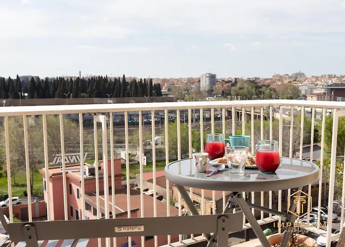 Apartamento Tiburtina Flat - Skyline View, 500mt To Tiburtina Station, Luxury Design
