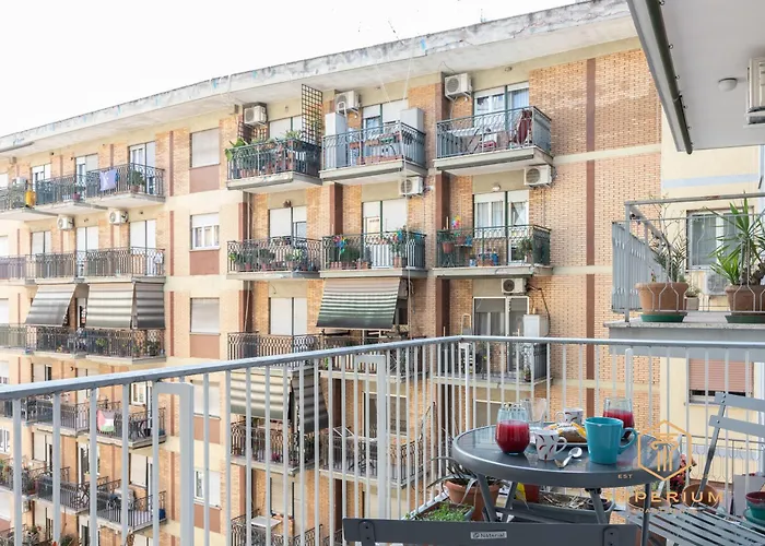 Tiburtina Flat - Skyline View, 500mt To Tiburtina Station, Luxury Design Apartamento